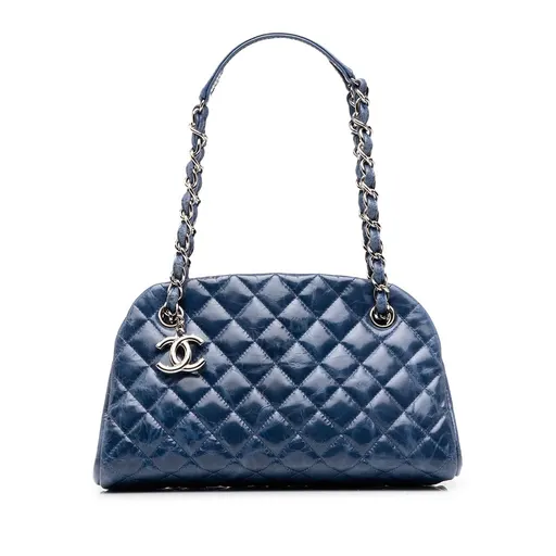 Chanel Small Aged Calfskin Just Mademoiselle Bowling Bag