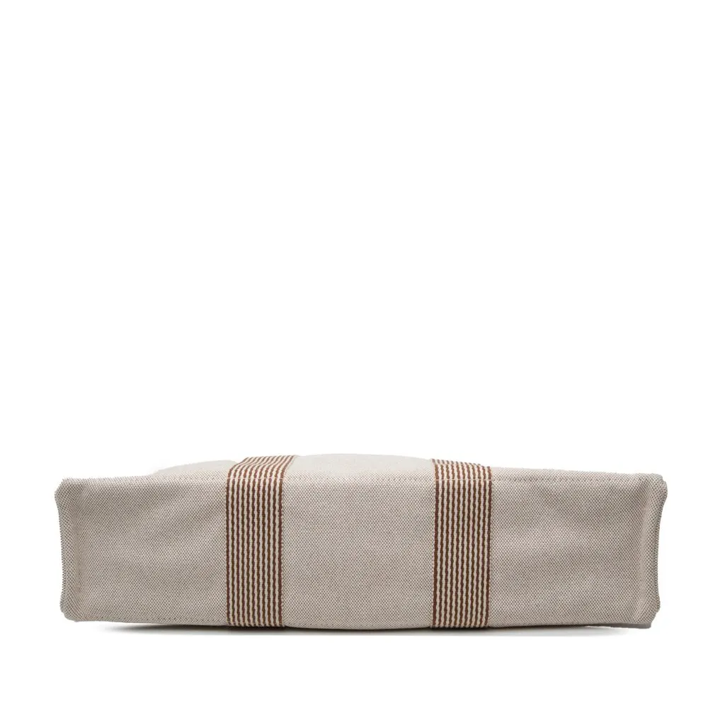 Hermès Canvas Fourre Tout MM Beige Very good - Inside View