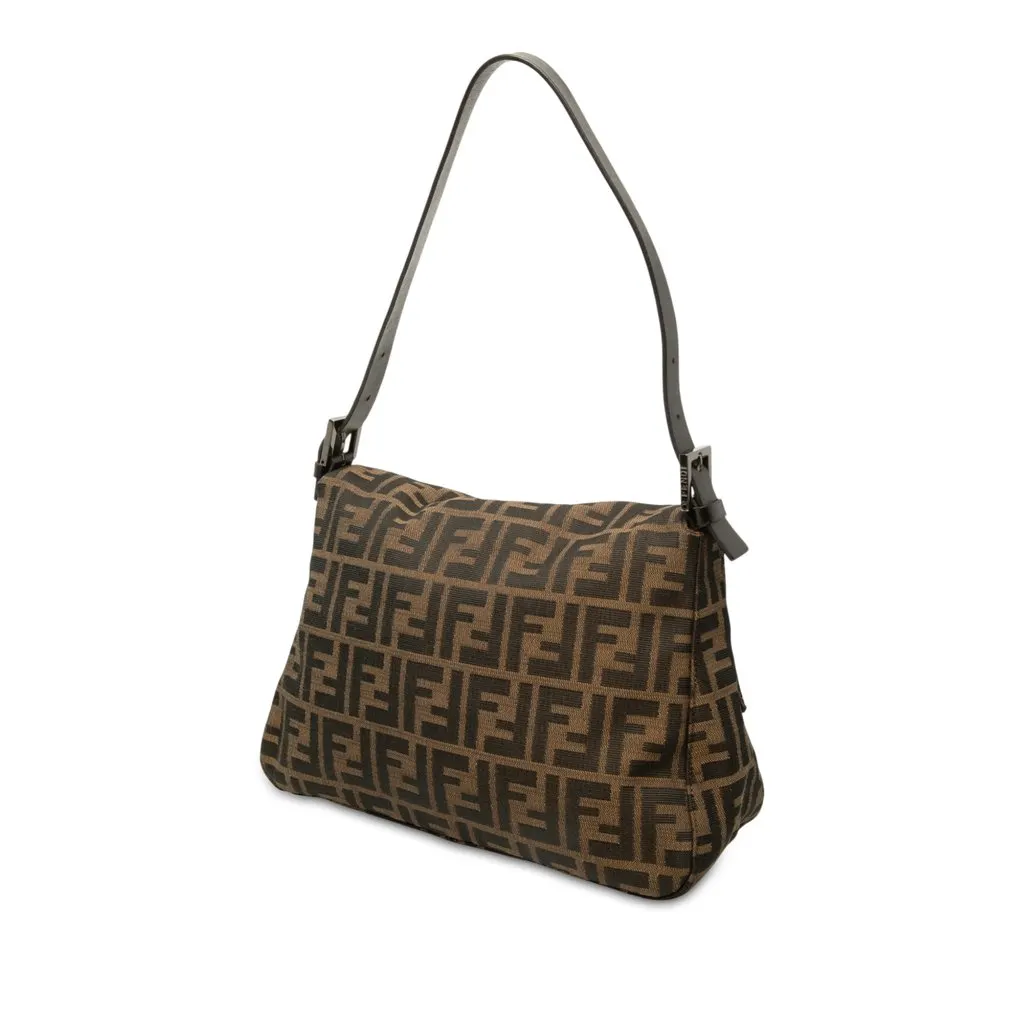 Fendi Zucca Canvas Mamma Forever Brown Canvas Very good - Back View