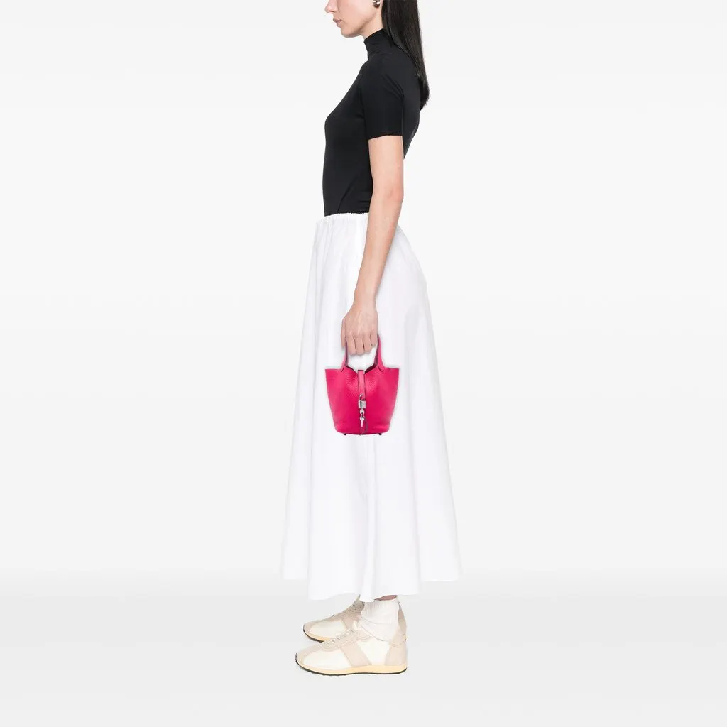 Hermès Clemence Picotin Lock 18 Pink Leather Very good - Box View