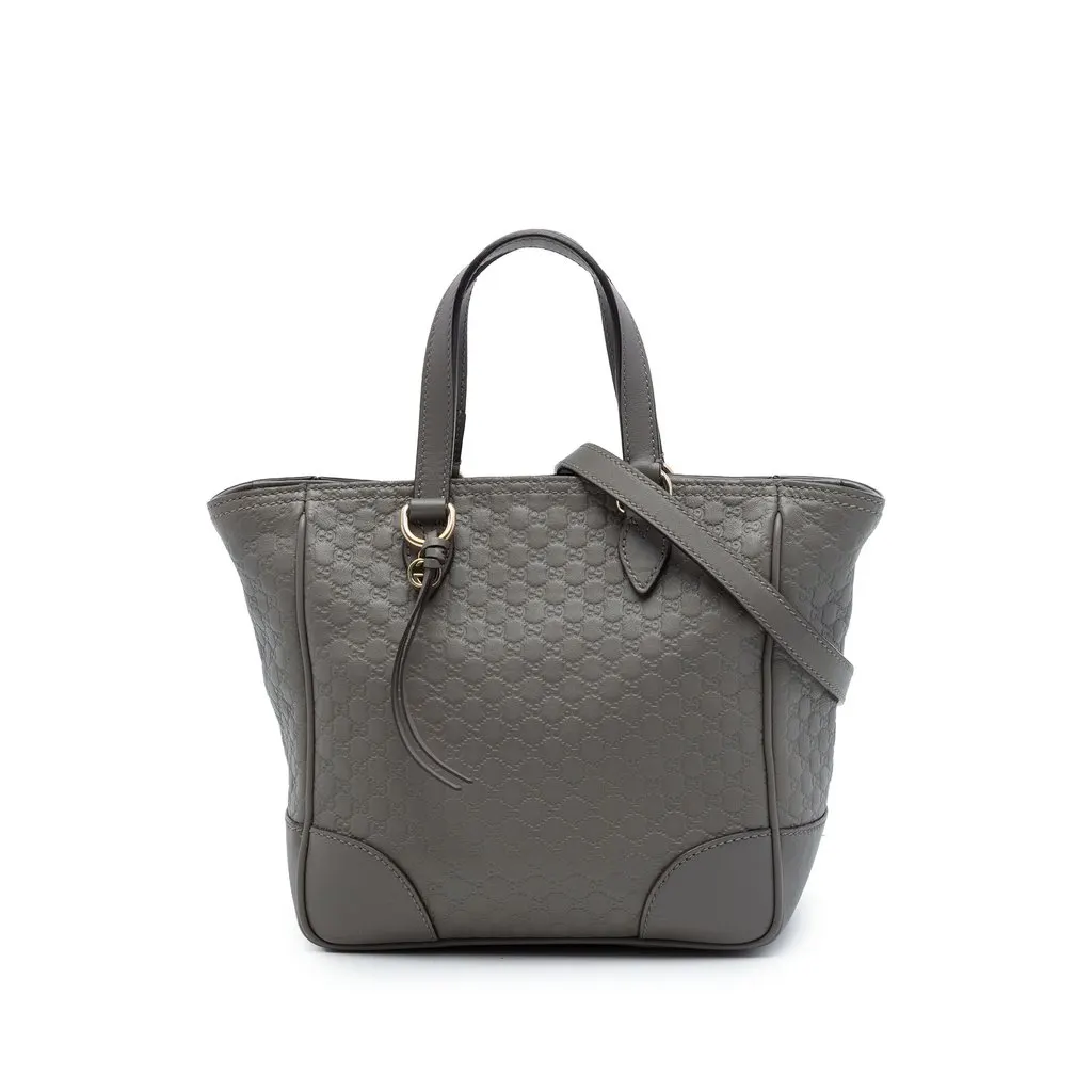 Gucci Small Microguccissima Bree Satchel MultiColor Leather Very good - Front View