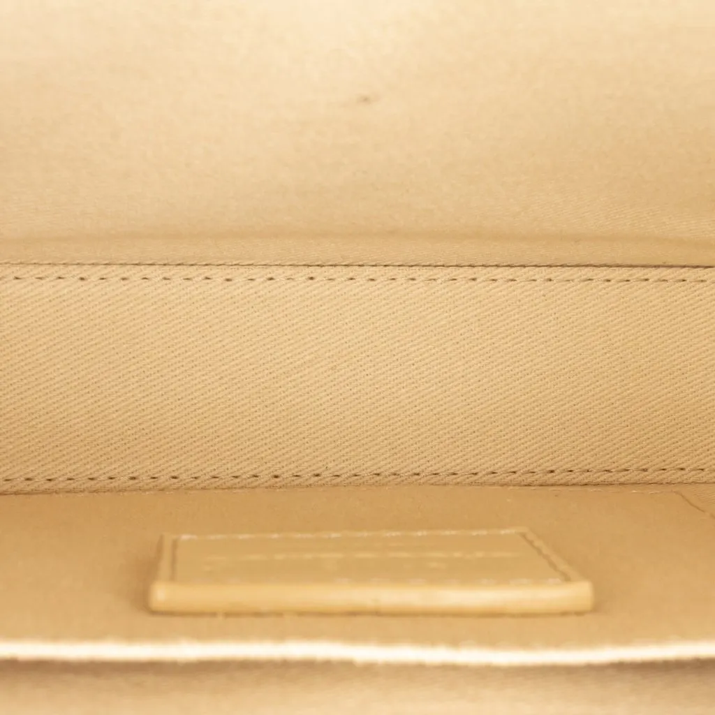 Jacquemus Calfskin Le Carinu Shoulder Bag Blue Leather Very good - Model View