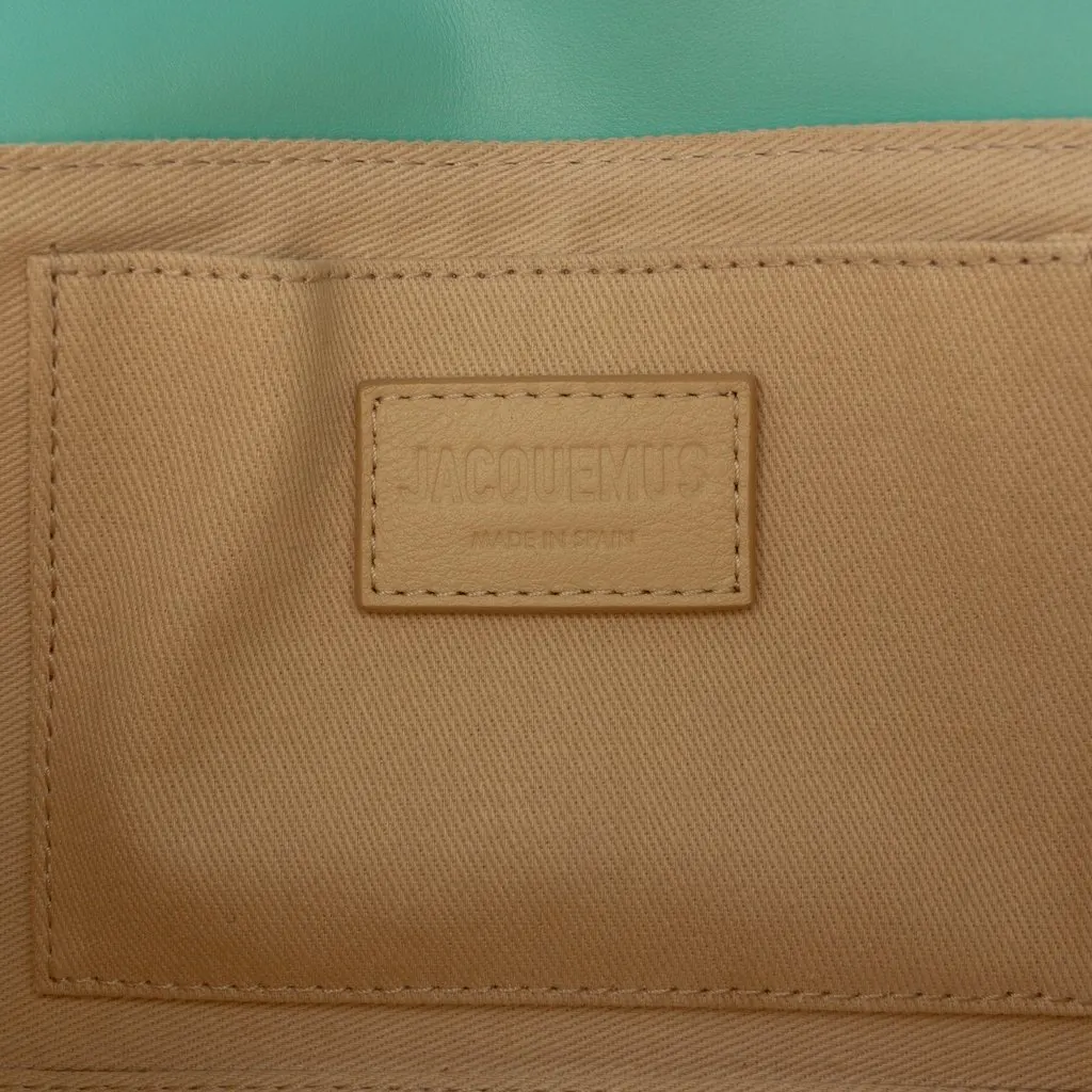 Jacquemus Calfskin Le Carinu Shoulder Bag Blue Leather Very good - Box View