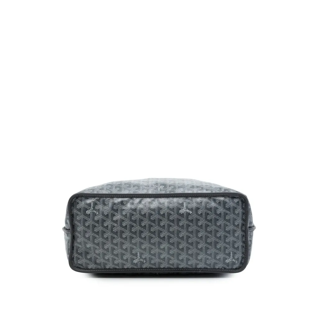 Goyard Goyardine Reversible Anjou PM Grey Canvas Good - Inside View