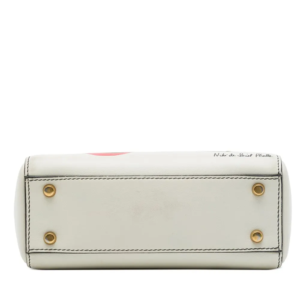 Dior DiorAmour Niki De Saint Phalle Mini Calfskin Love Lady Dior White Leather Very good - Inside View