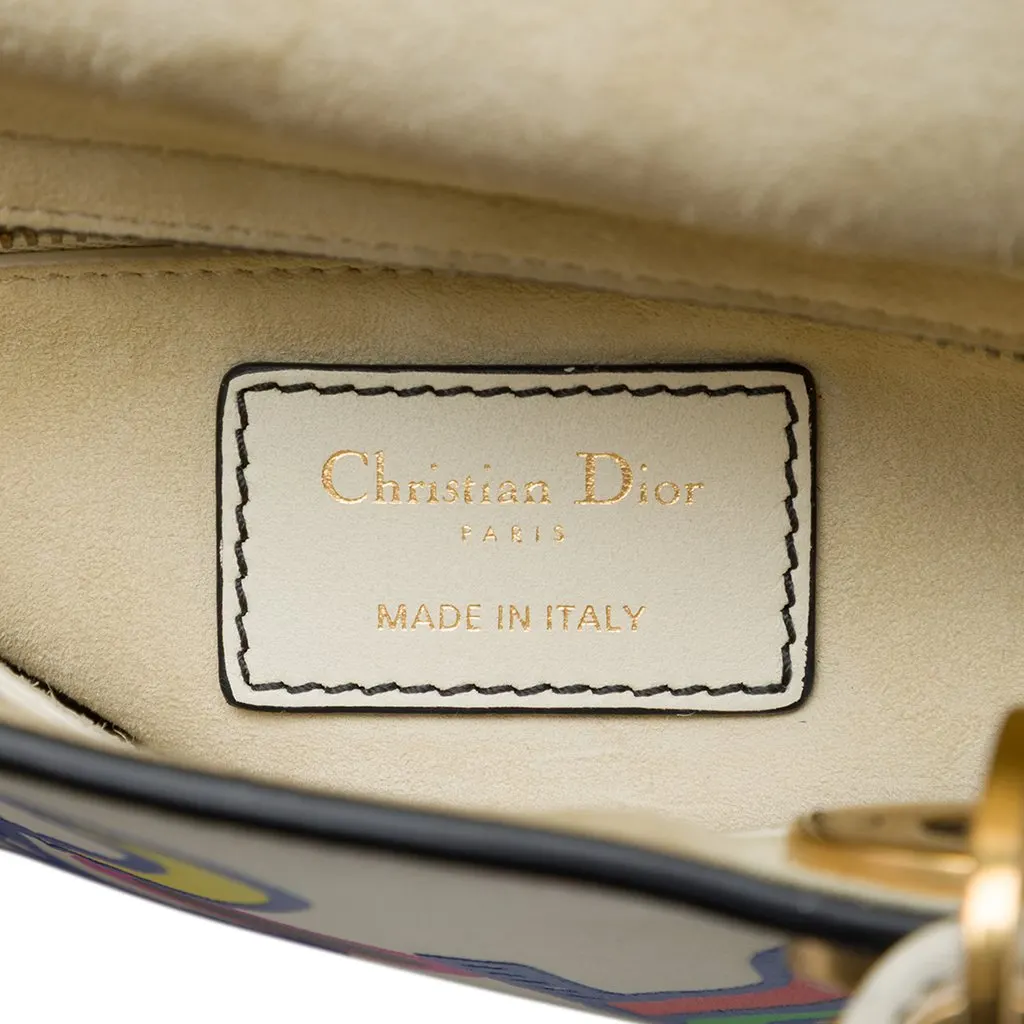 Dior DiorAmour Niki De Saint Phalle Mini Calfskin Love Lady Dior White Leather Very good - Box View