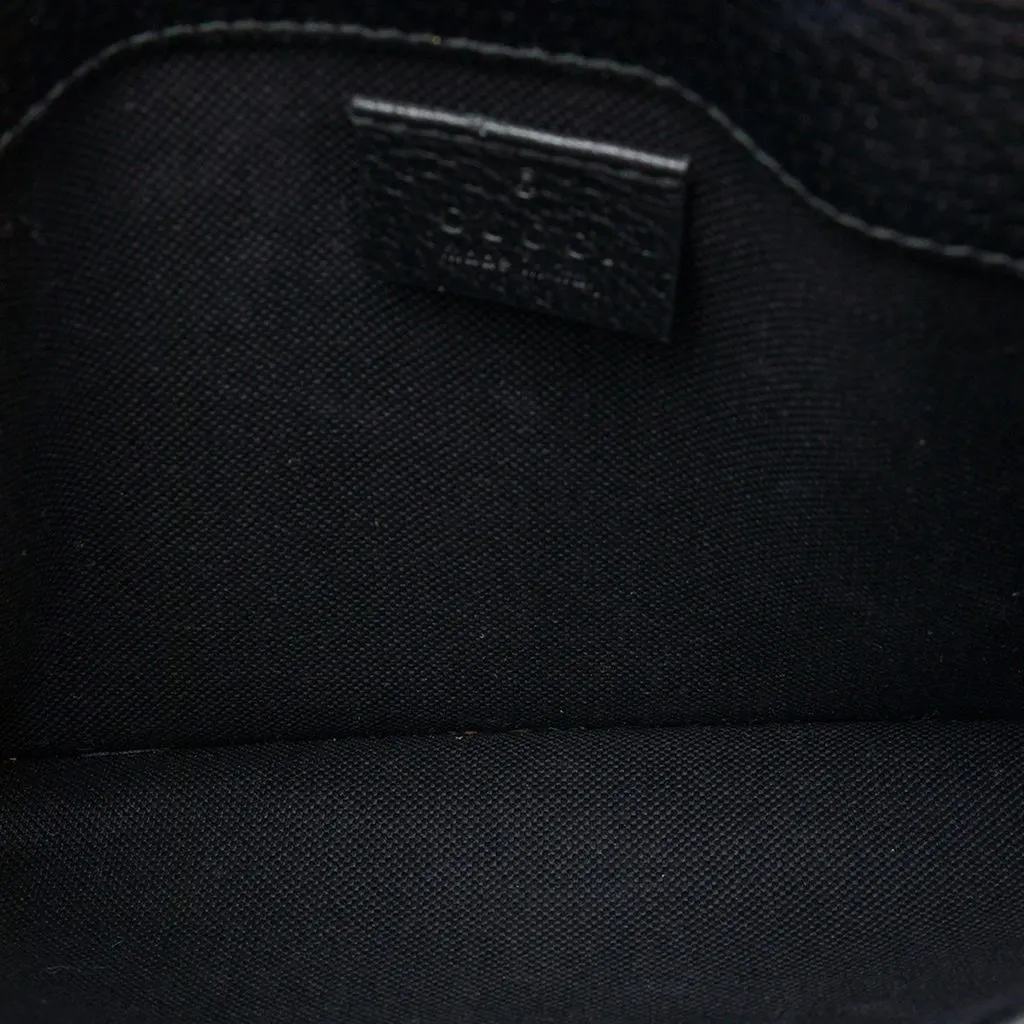 Gucci GG Supreme Psychedelic Belt Bag Black Canvas Very good - Model View
