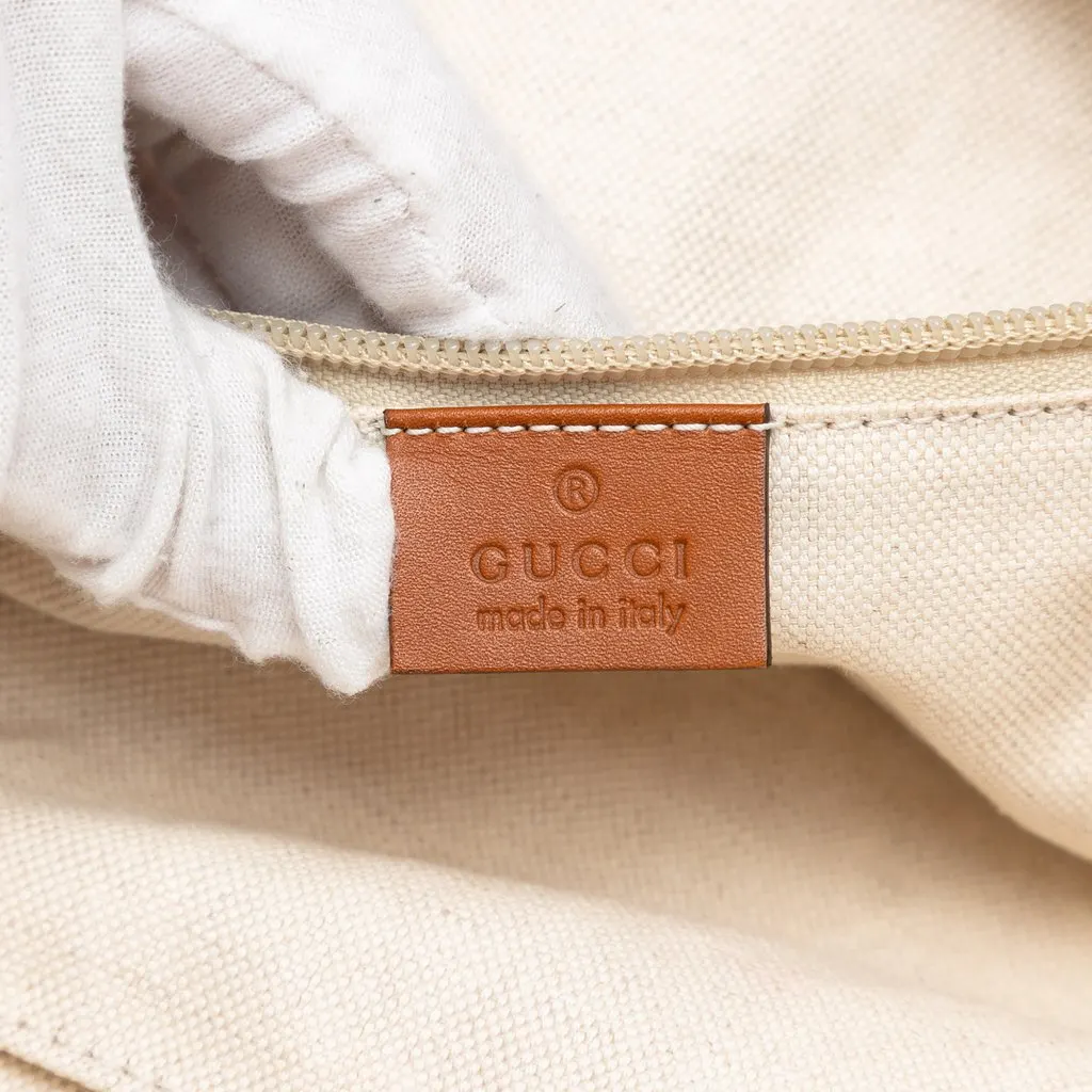 Gucci GG Nylon Tote Pink Polyamide Very good - Box View