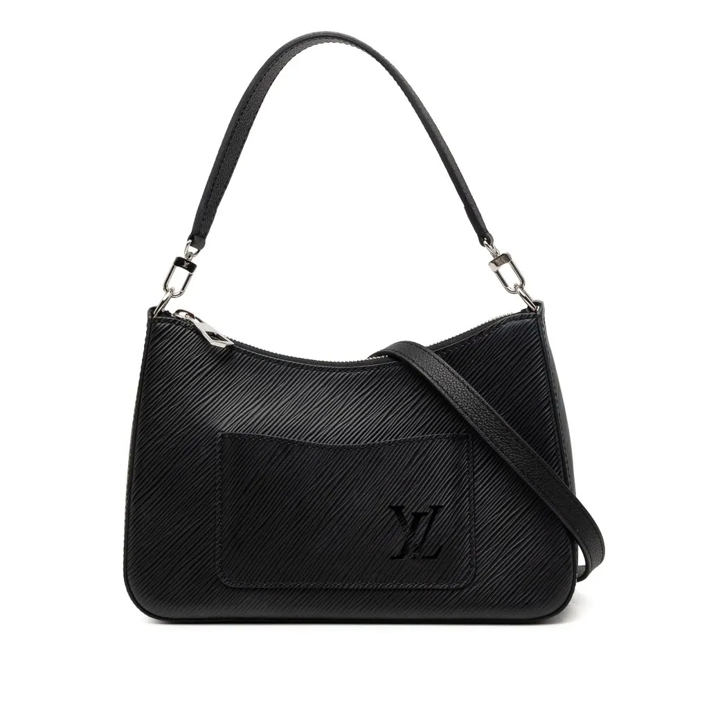Louis Vuitton Epi Marelle Black Leather Very good - Front View