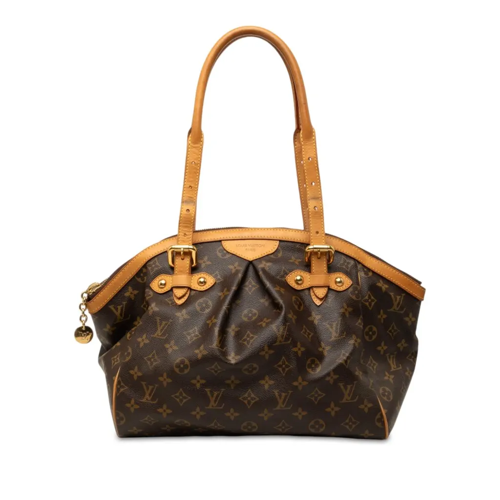 Louis Vuitton Monogram Tivoli GM Brown Canvas Good - Front View