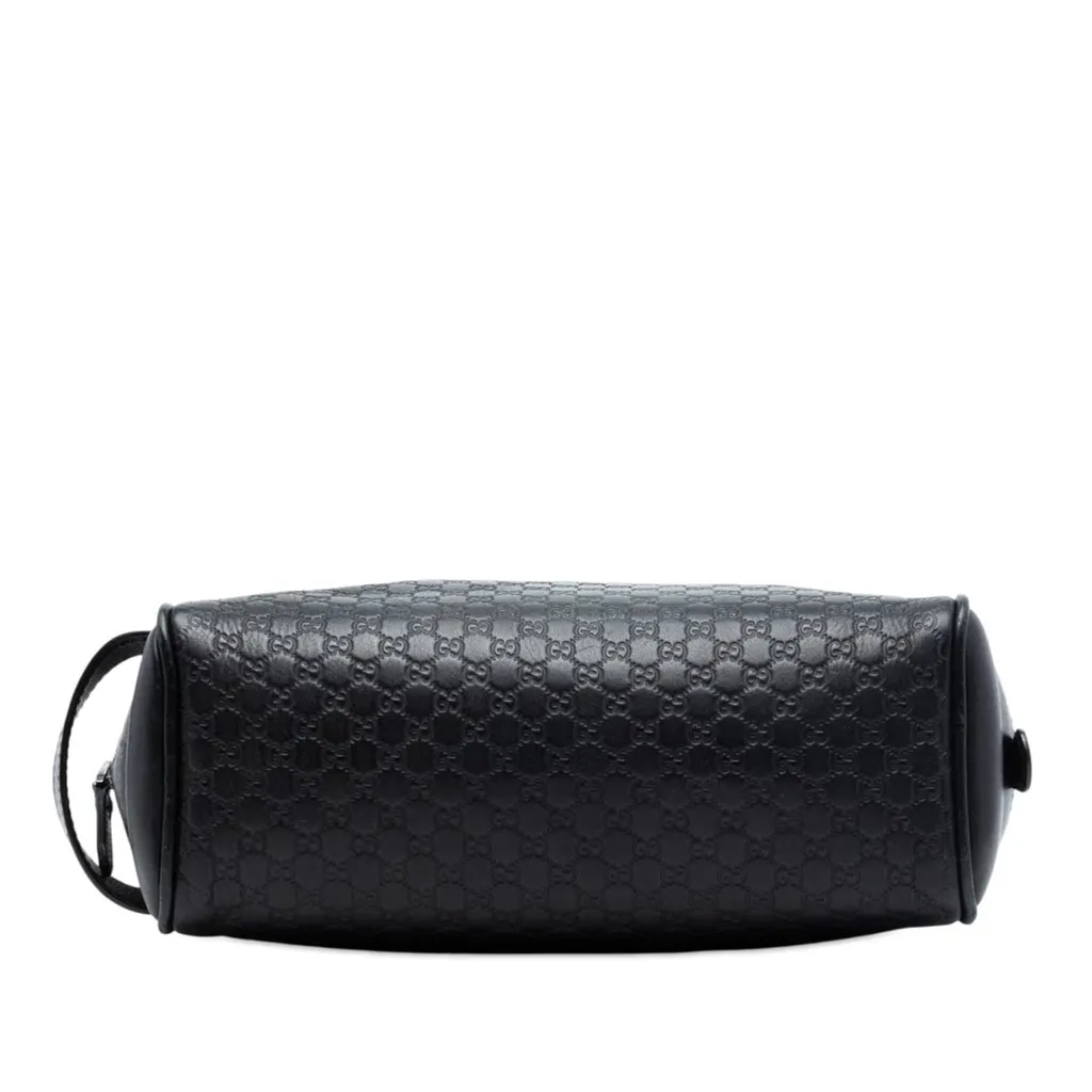 Gucci Microguccissima Clutch Black Leather Very good - Inside View