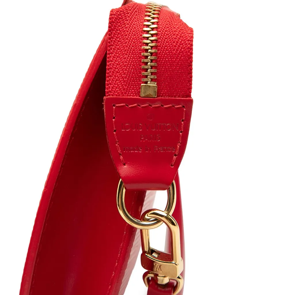 Louis Vuitton Epi Pochette Accessoires Red Leather Very good - Model View