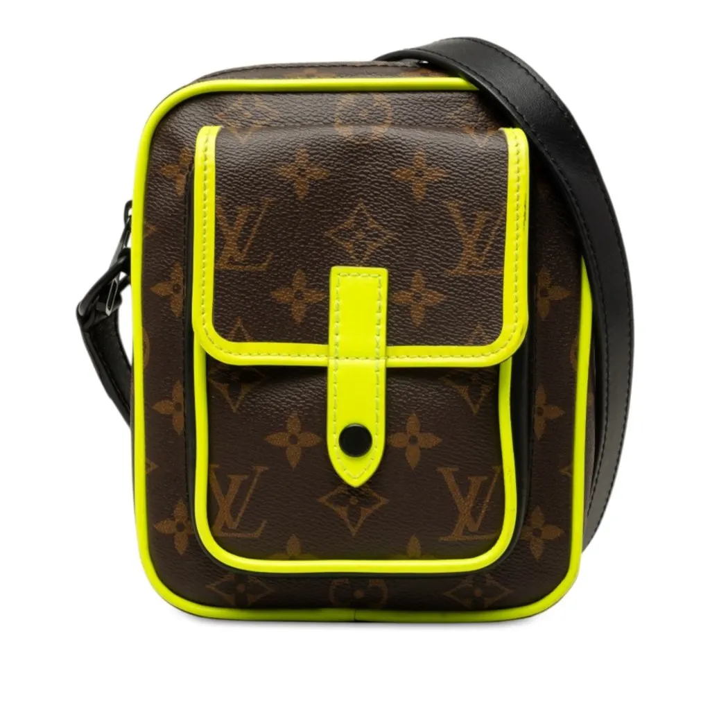 Louis Vuitton Monogram Macassar Christopher Wearable Brown Canvas Very good - Front View