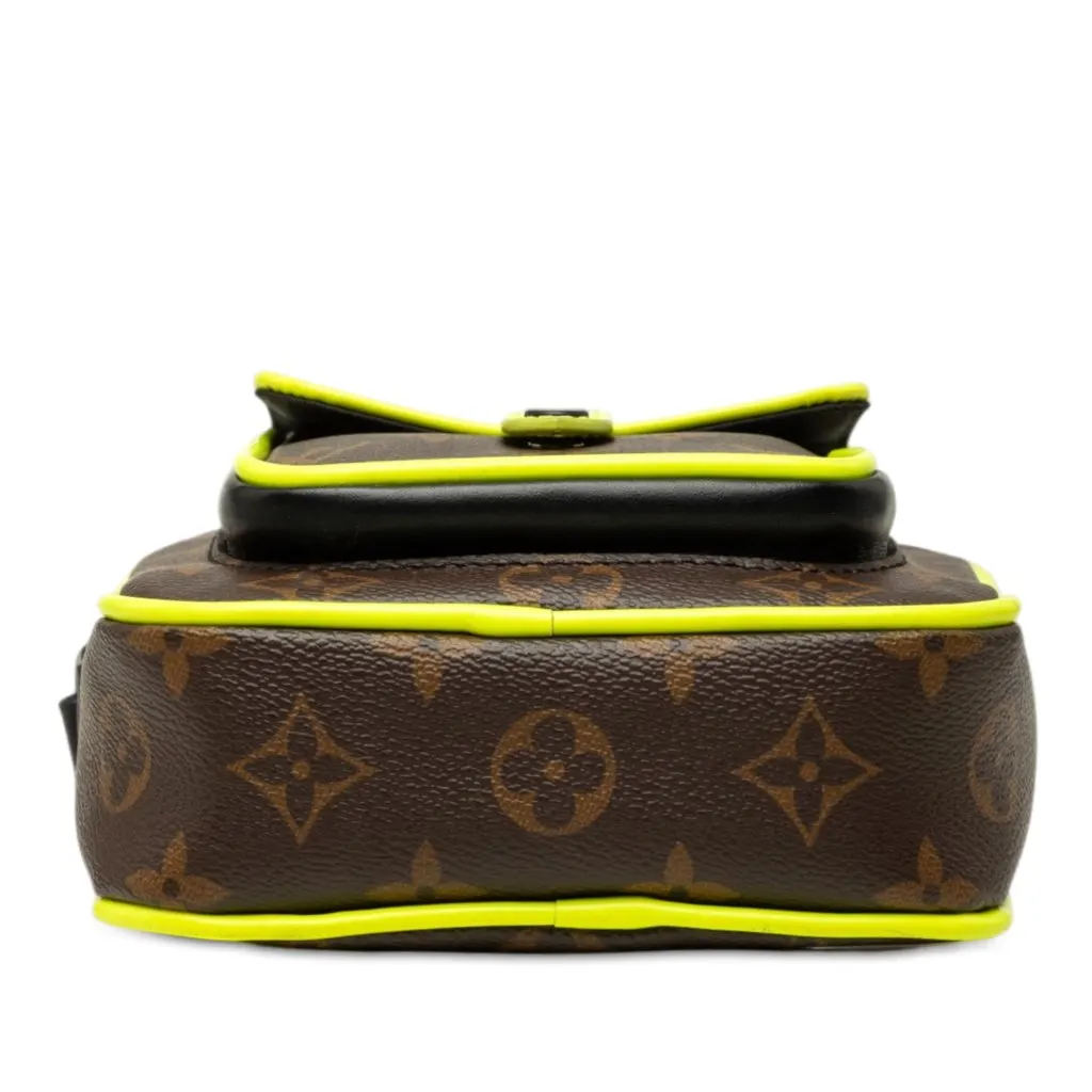 Louis Vuitton Monogram Macassar Christopher Wearable Brown Canvas Very good - Inside View