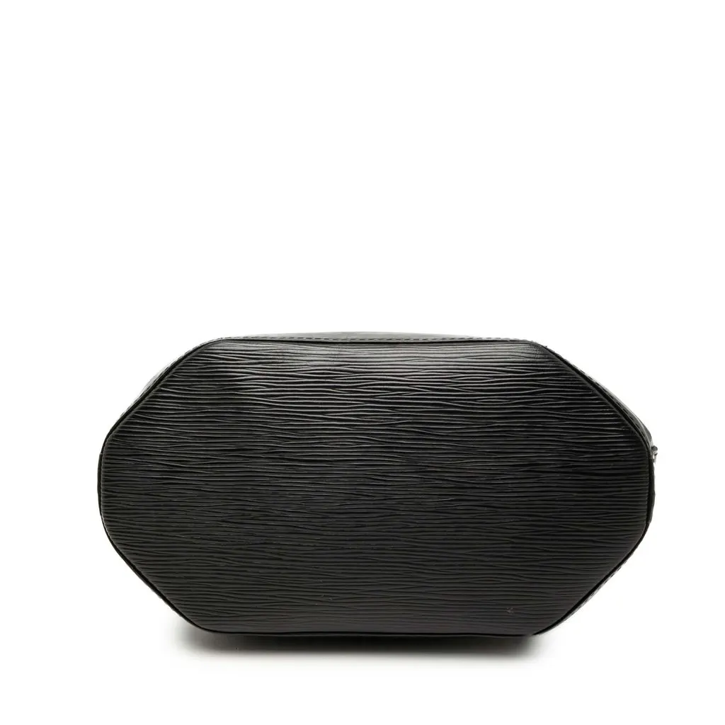 Louis Vuitton Epi Sac D Epaule PM Black Leather Very good - Inside View