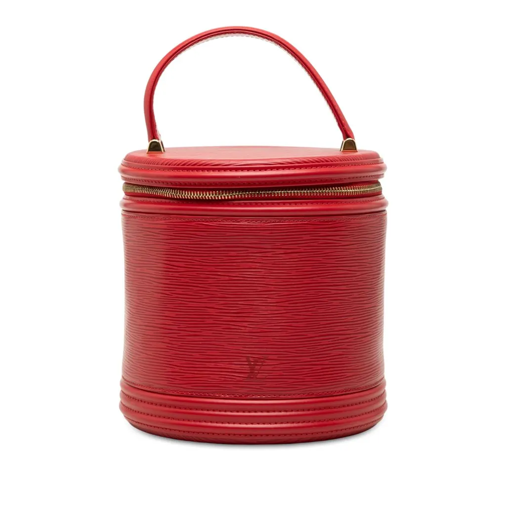 Louis Vuitton Epi Cannes Red Leather Very good - Front View