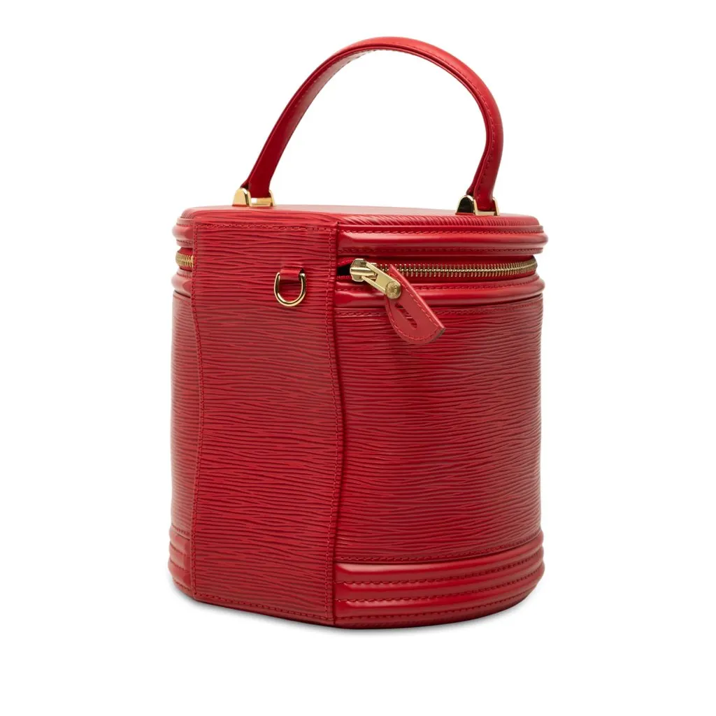 Louis Vuitton Epi Cannes Red Leather Very good - Back View