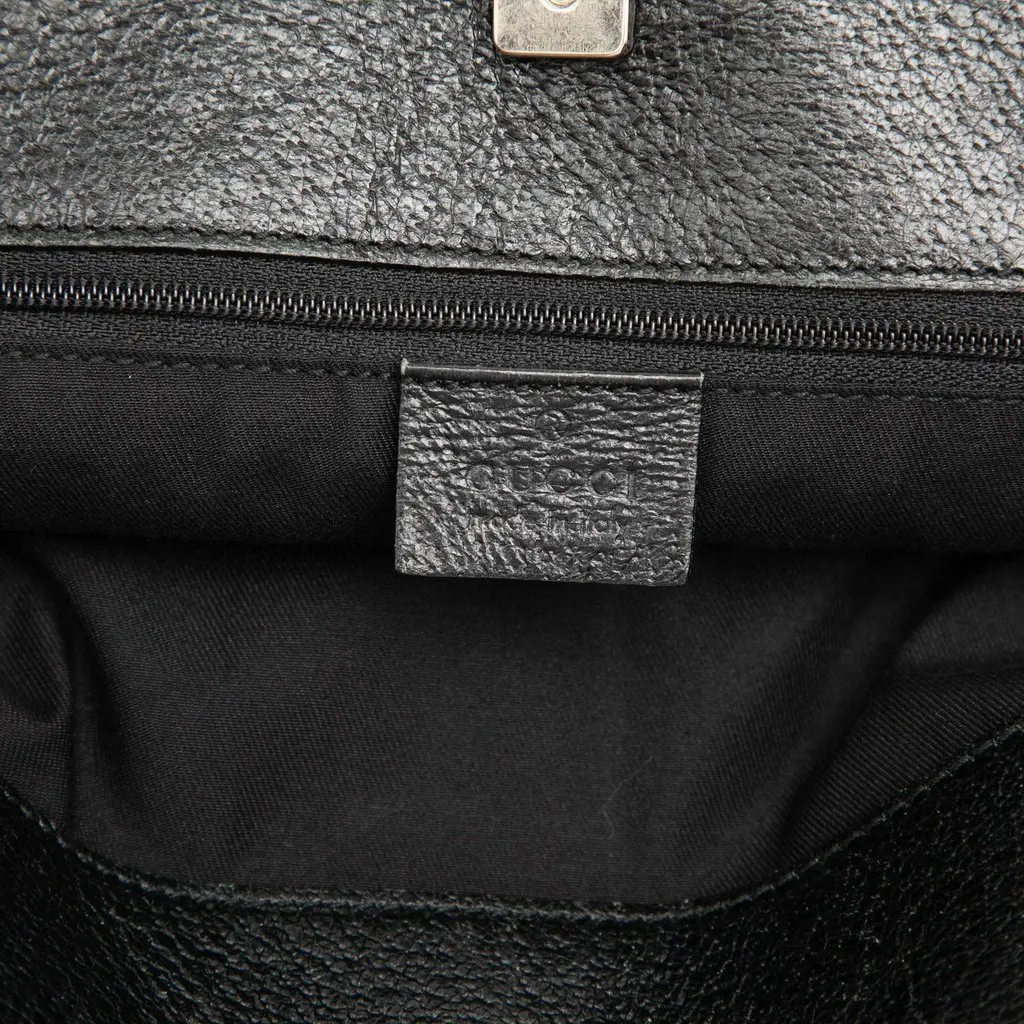 Gucci GG Canvas Shoulder Bag Black Very good - Box View