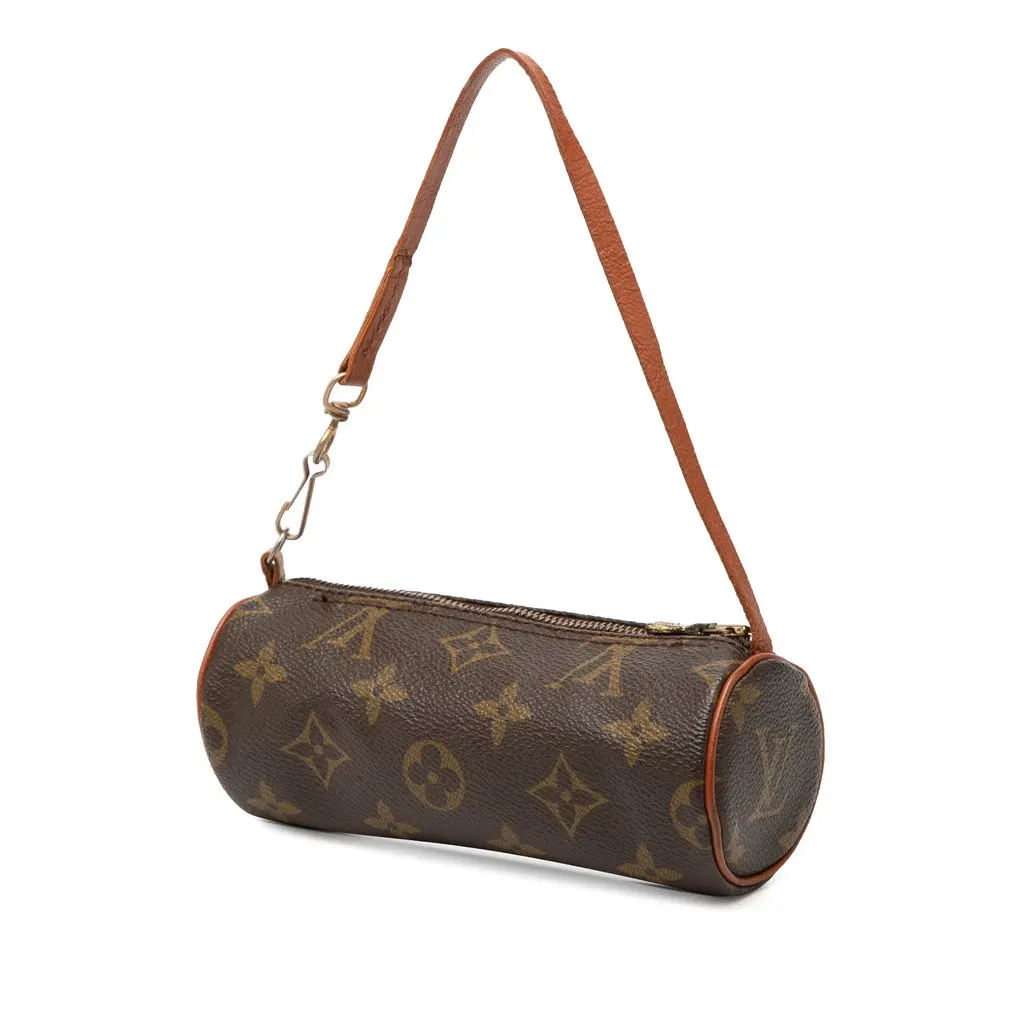 Louis Vuitton Monogram Papillon Pochette Brown Very good - Back View