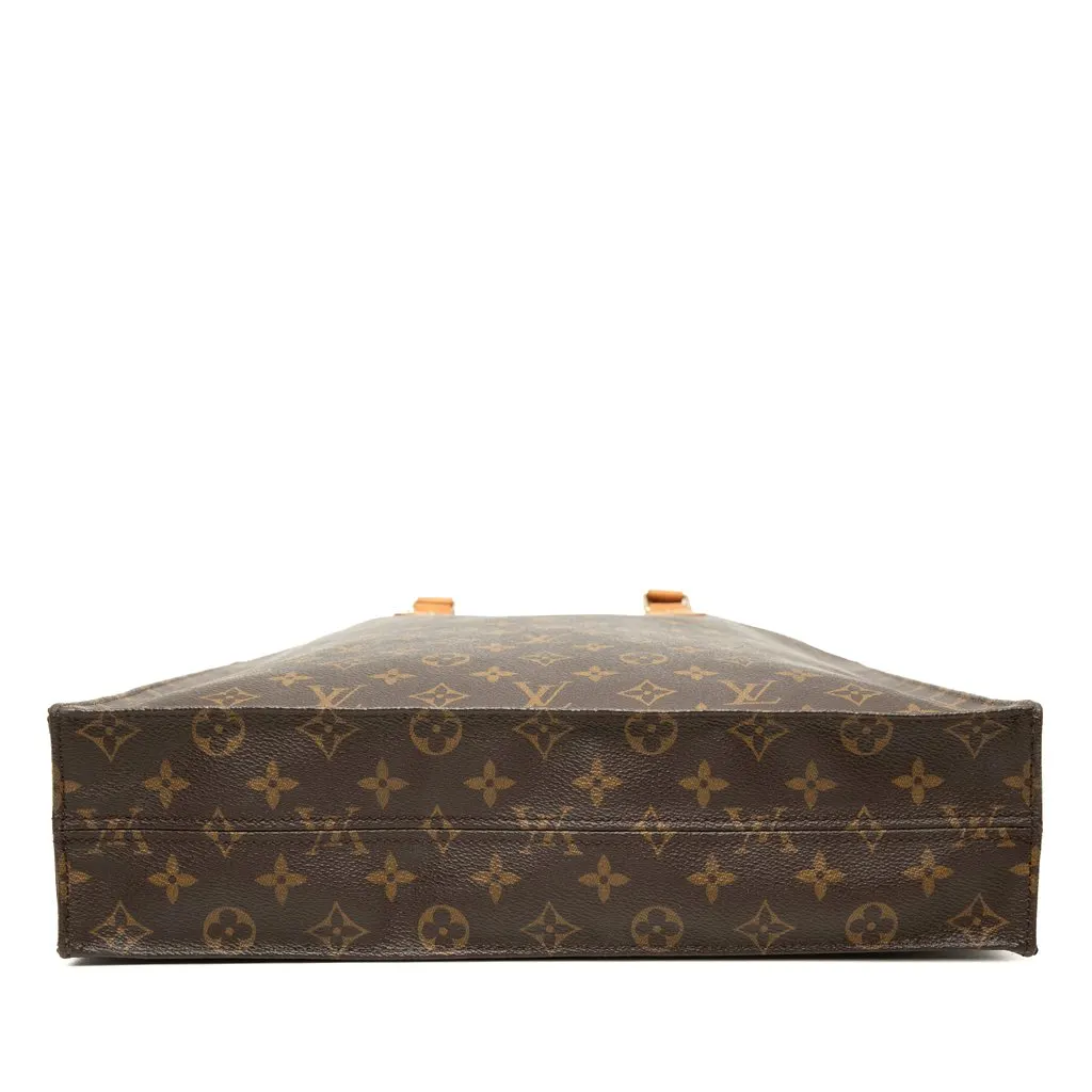 Louis Vuitton Monogram Sac Plat Brown Very good - Inside View