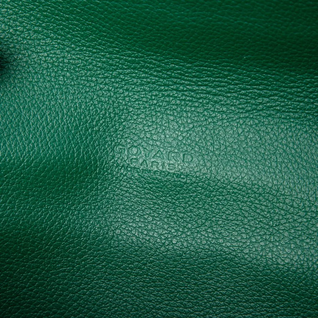 Goyard Goyardine Chypre Wallet Pouch Green Very good - Box View