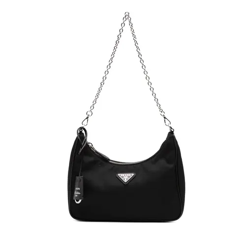 Prada Saffiano Trimmed Re Nylon Re Edition 2005 Satchel