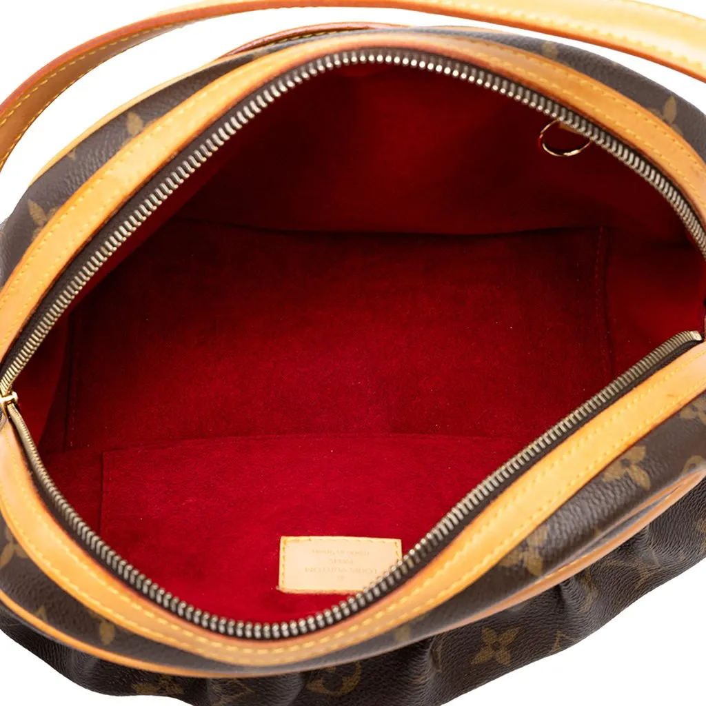 Louis Vuitton Monogram Klara Brown Canvas Very good - Model View