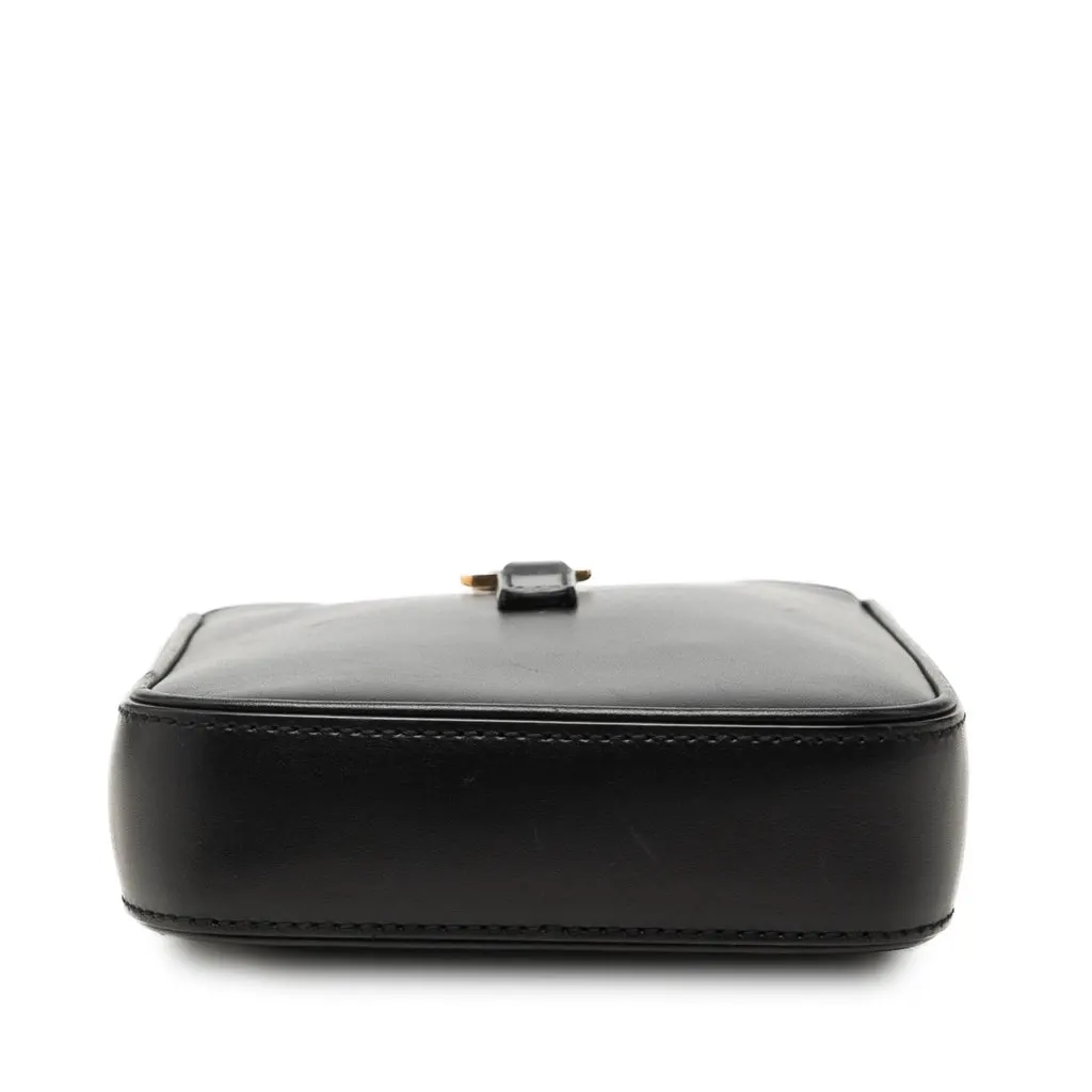Saint Laurent Mini Smooth Leather Le 5 a 7 Vertical Crossbody Black Leather Very good - Inside View