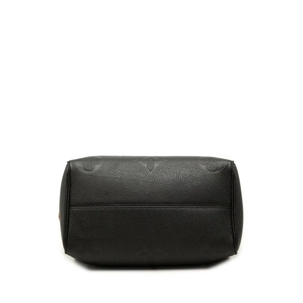 Louis Vuitton Monogram Giant Empreinte Speedy Bandouliere 25 Black Leather Very good - Inside View