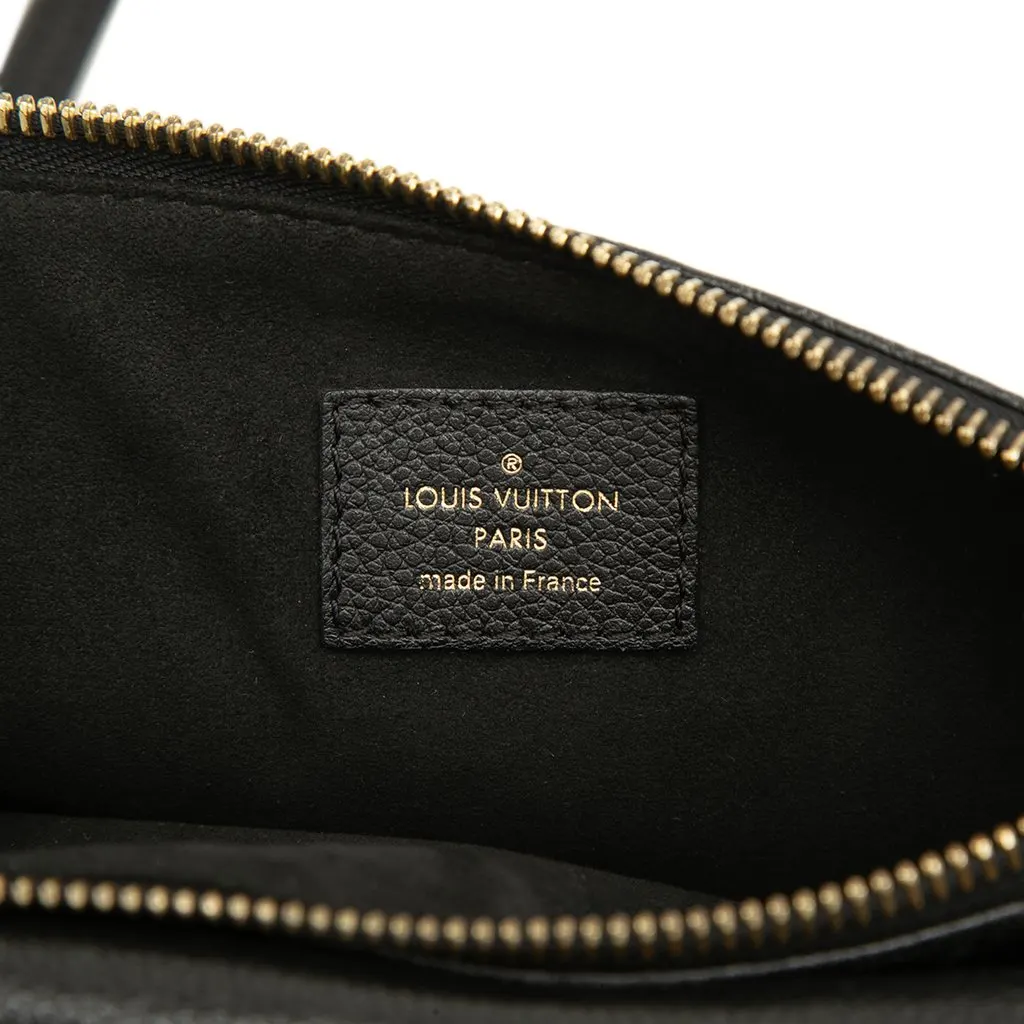 Louis Vuitton Monogram Empreinte Twice Black Leather Very good - Box View