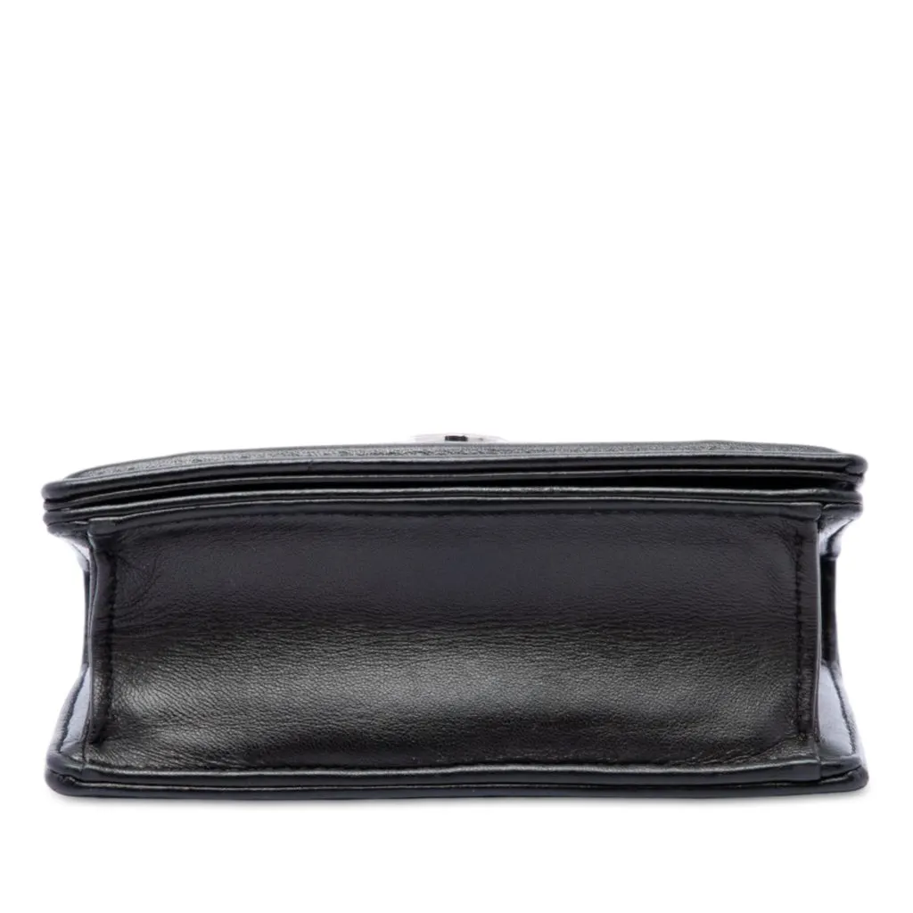 Dior Baby Lambskin Diorama Flap Black Leather Very good - Inside View