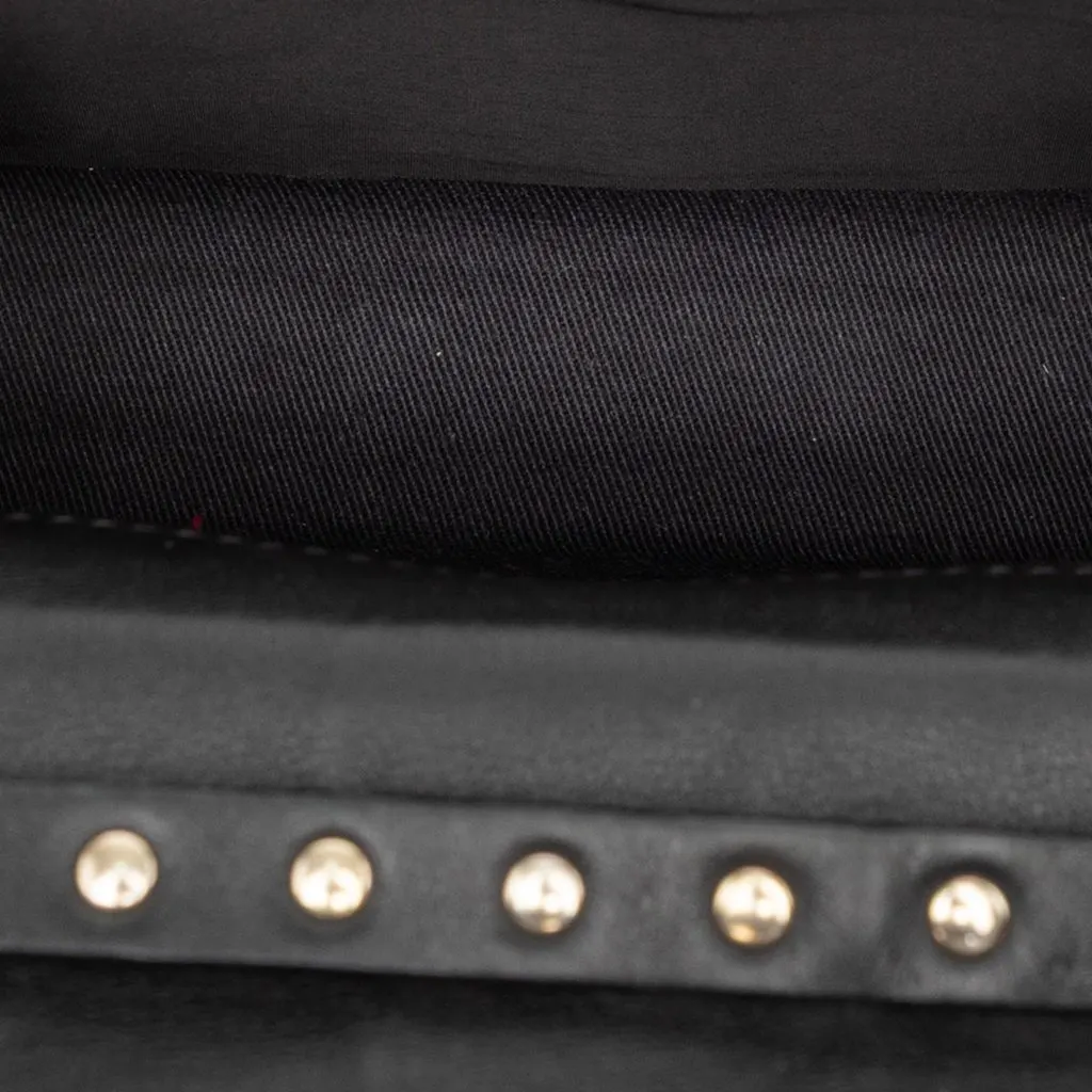Valentino Mini Leather Rockstud Crossbody Black Leather Very good - Model View