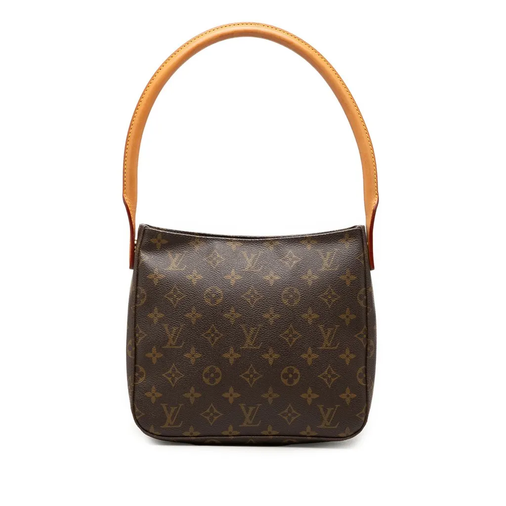 Louis Vuitton Monogram Looping MM Brown Very good - Front View