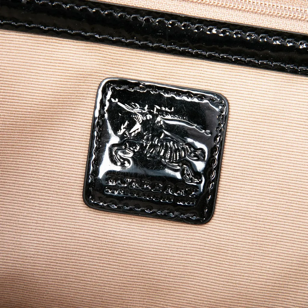 Burberry Supernova Check Coated Canvas Tote Beige Very good - Box View
