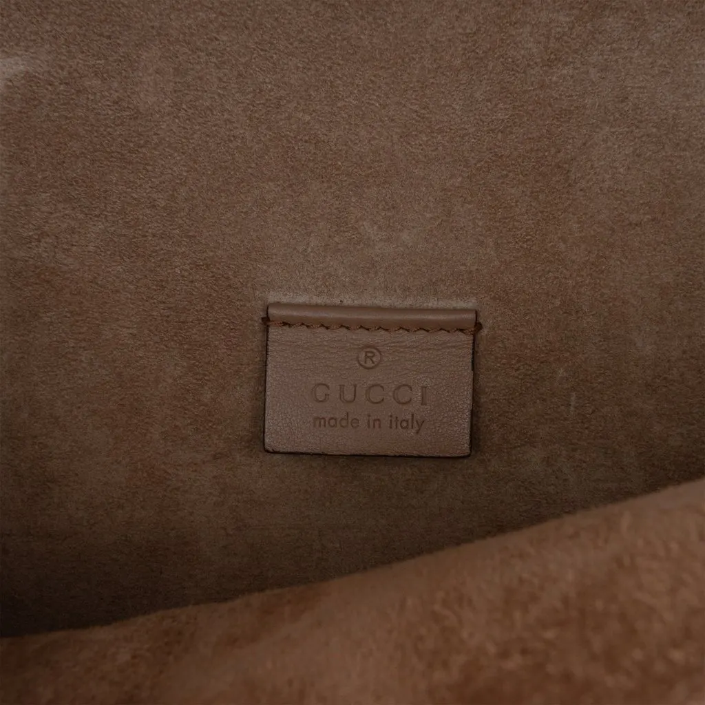 Gucci Small GG Supreme Dionysus Crossbody Beige Canvas Very good - Box View