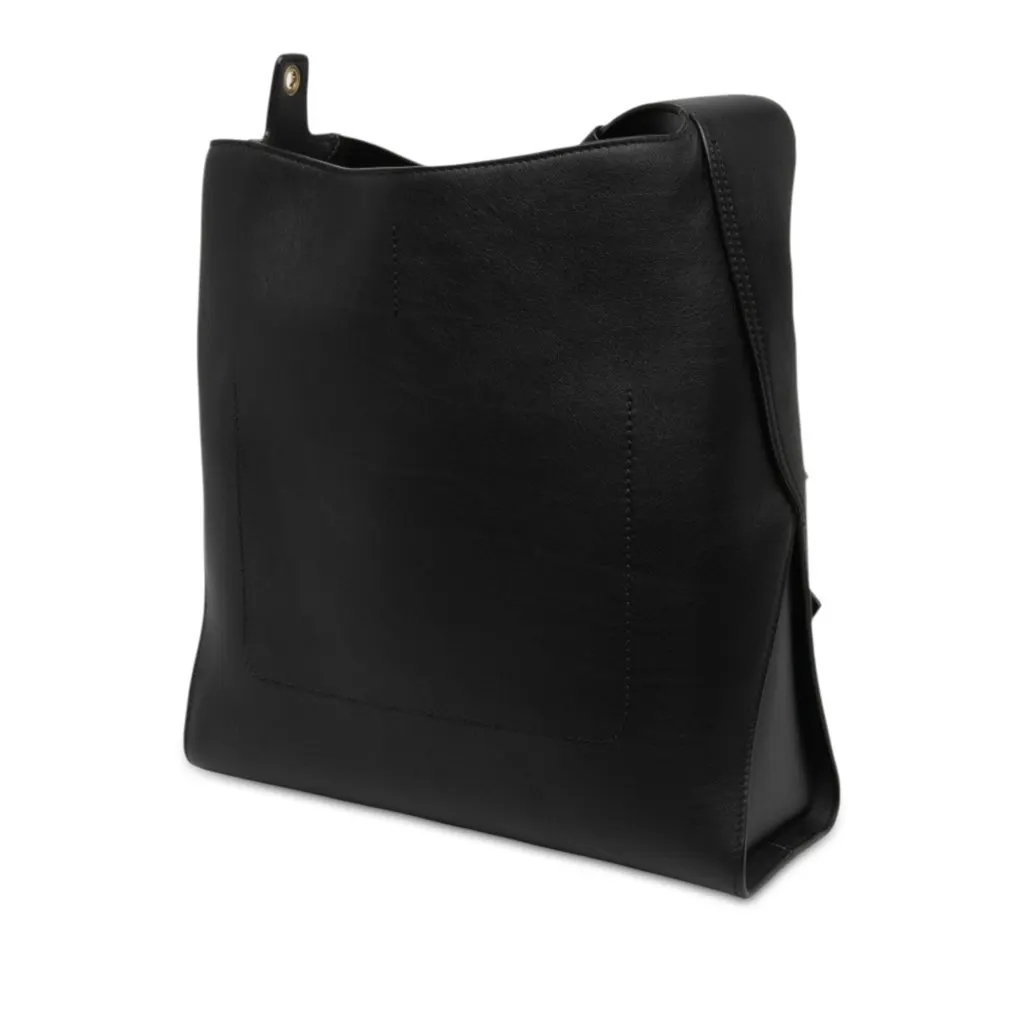 Givenchy Medium Leather Belted Shoulder Bag Black Leather Never worn - Back View