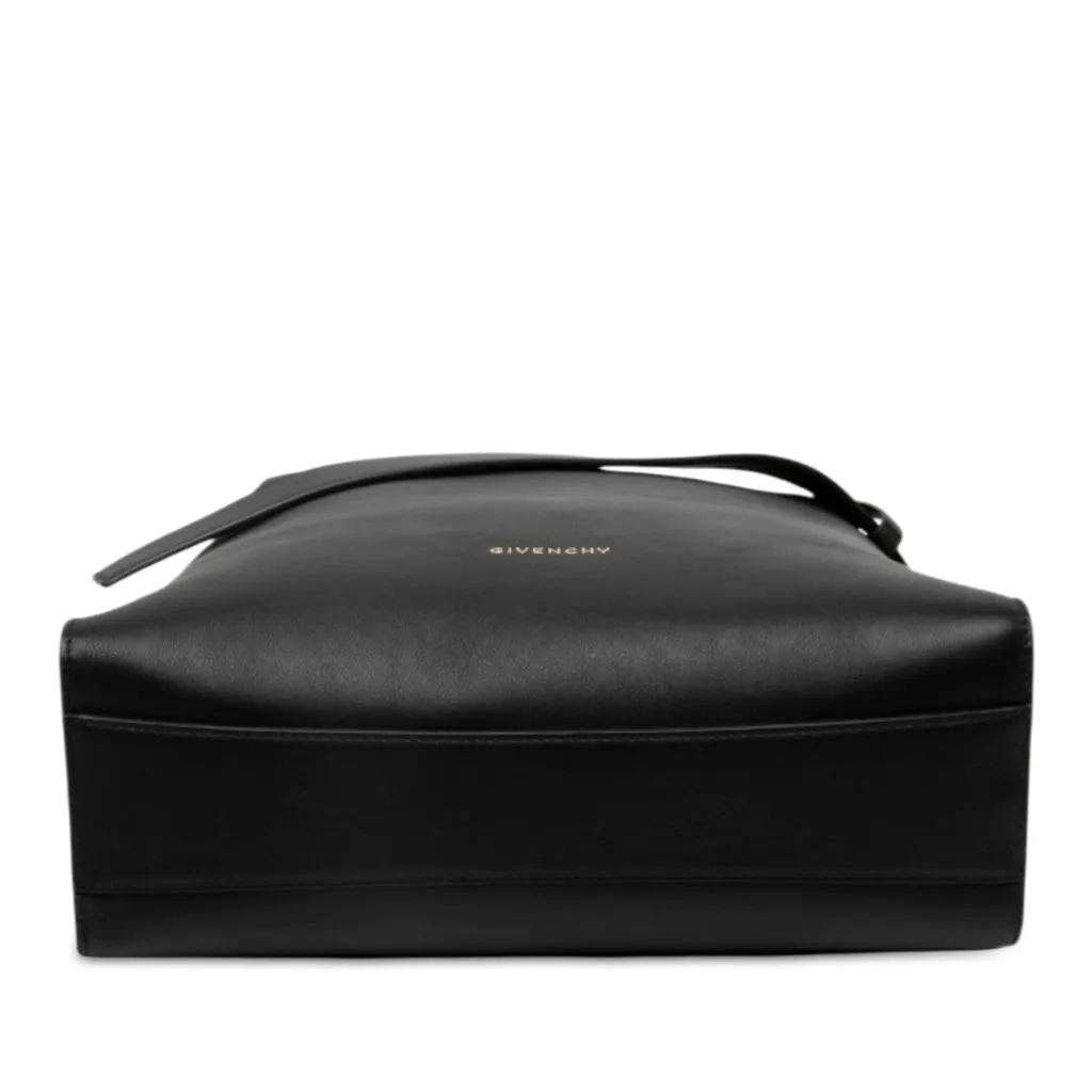 Givenchy Medium Leather Belted Shoulder Bag Black Leather Never worn - Inside View