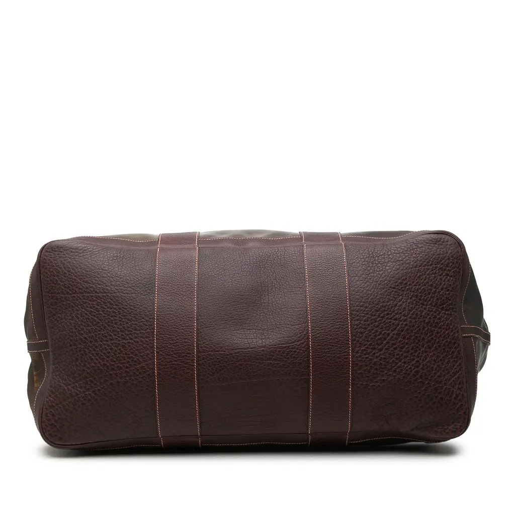 Hermès Amazonia and Buffle Skipper Garden Party 49 Brown Polyester Good - Inside View