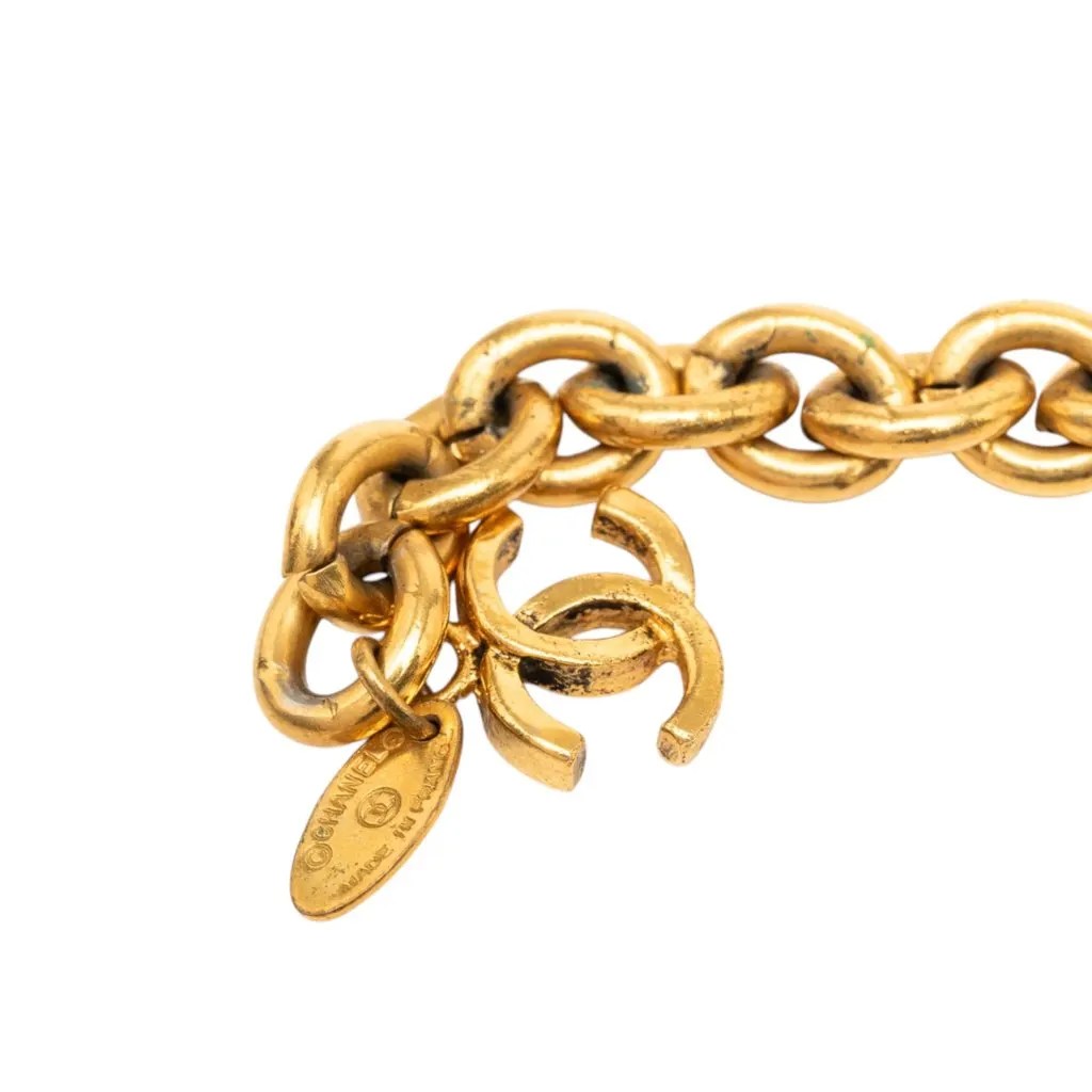 Chanel Gold Plated Triple CC Chain Belt Gold Metal Very good - Inside View