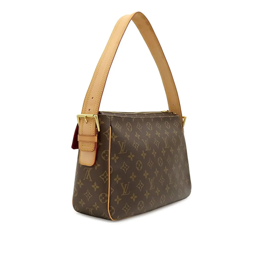 Louis Vuitton Monogram Viva Cite GM Brown Very good - Back View