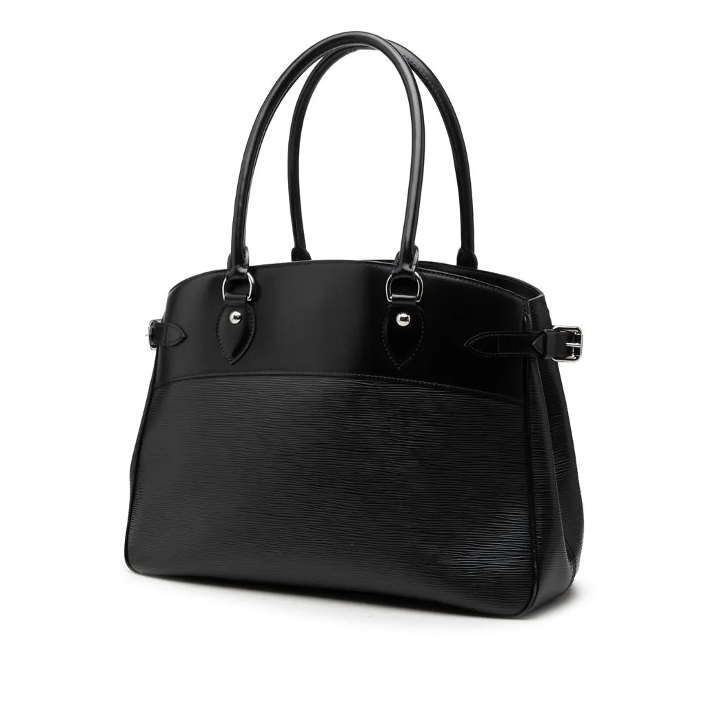 Louis Vuitton Epi Passy GM Black Leather Good - Back View