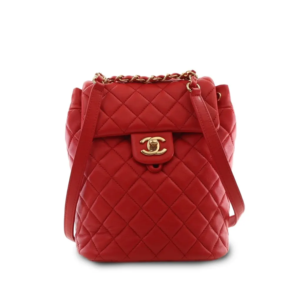 Chanel Small Lambskin Urban Spirit Backpack