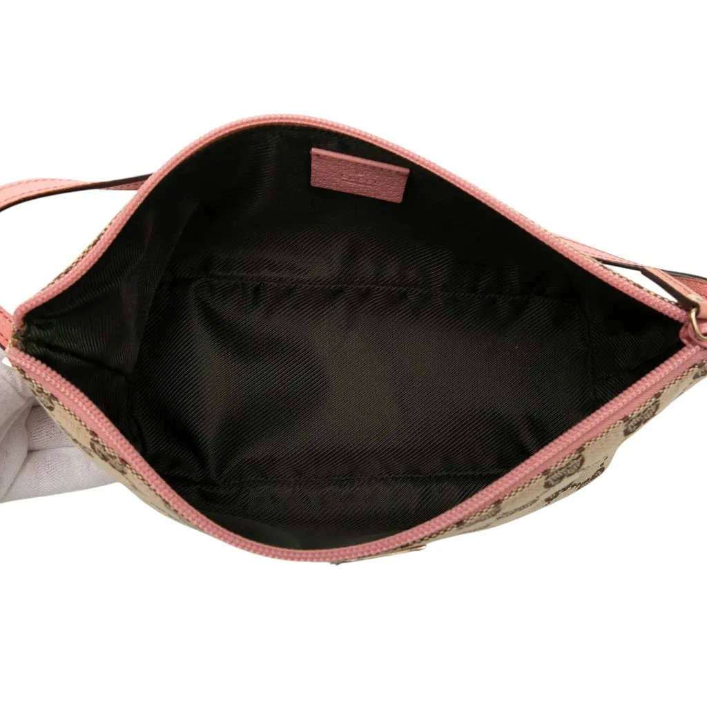 Gucci GG Canvas Boat Beige Canvas Good - Model View