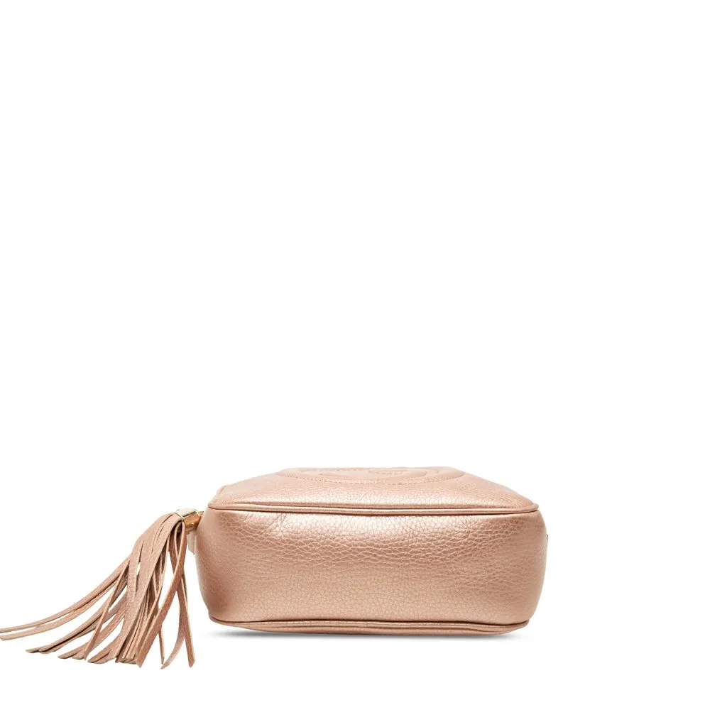 Gucci Metallic Calfskin Soho Disco Crossbody Pink Leather Very good - Inside View