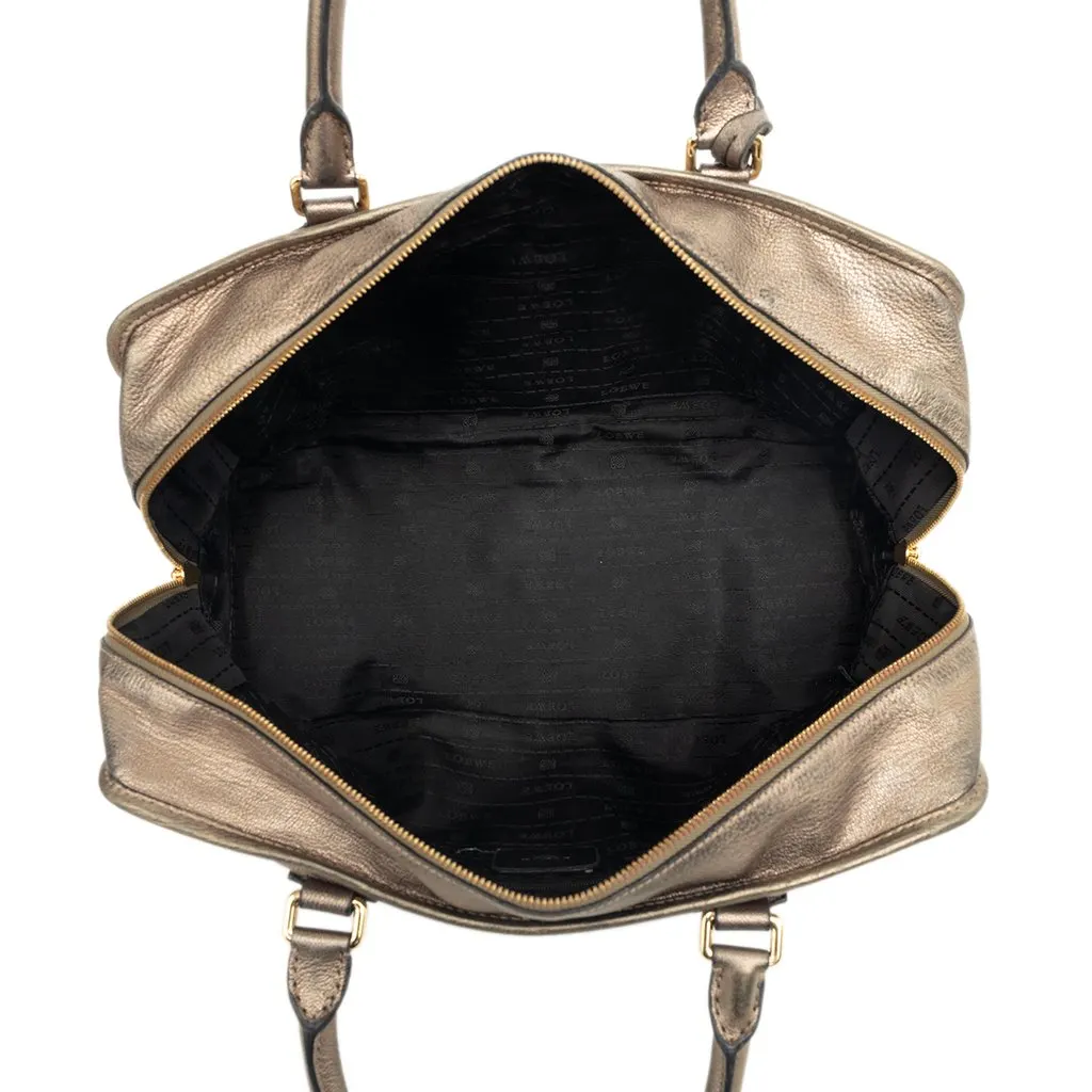 LOEWE Metallic Leather Amazona 35 Gold Leather Very good - Model View