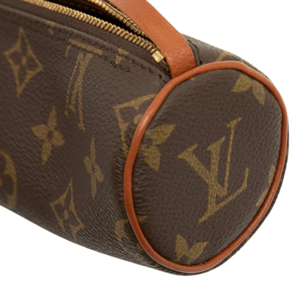 Louis Vuitton Monogram Papillon Pochette Brown Very good - Box View