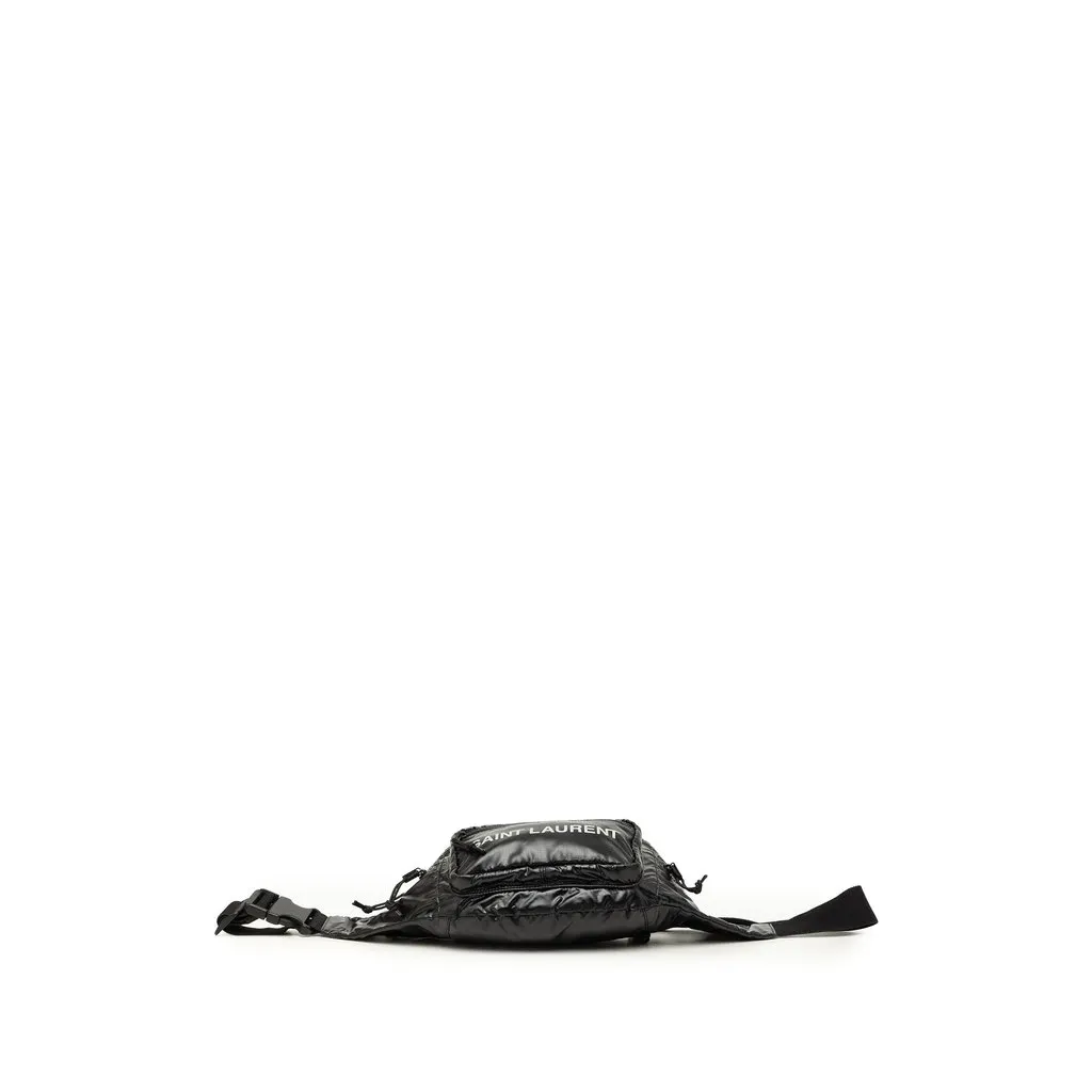 Saint Laurent Nylon Nuxx Belt Bag Black Very good - Inside View