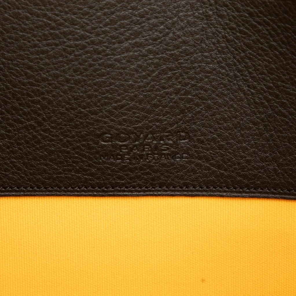 Goyard Goyardine Senat MM Black Canvas Very good - Box View