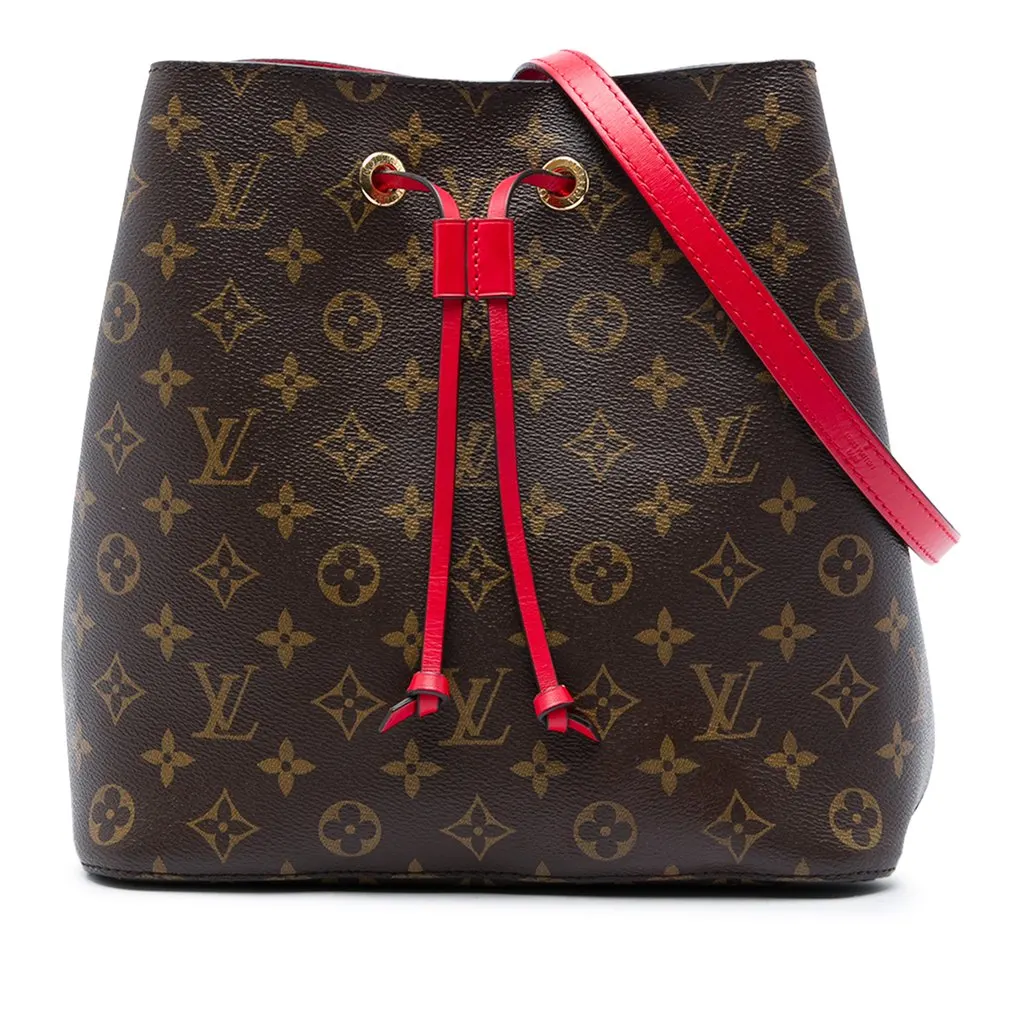 Louis Vuitton Monogram Neonoe MM Brown Canvas Very good - Front View
