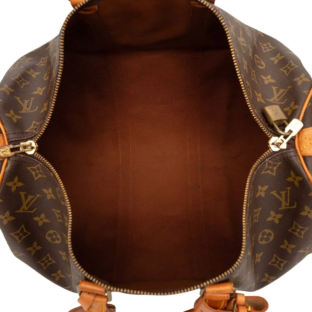 Louis Vuitton Monogram Keepall 45 Brown Very good - Model View